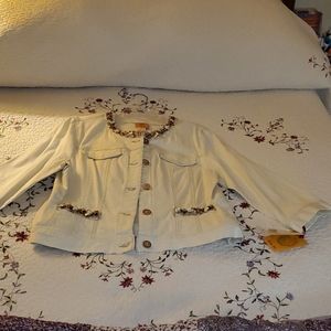 New Cream Colored Jacket